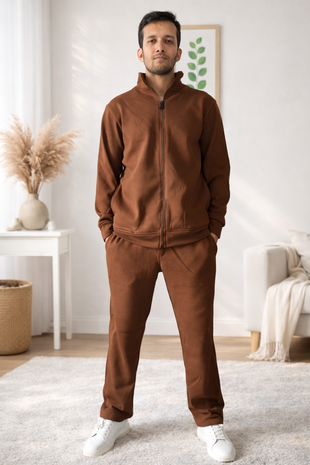 Core Comfort Zip-Up Coord Set